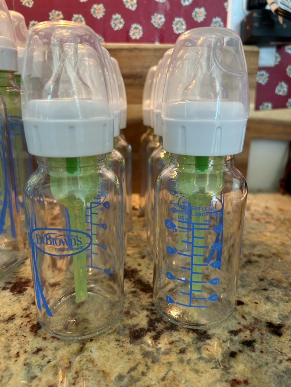 Dr Browns glass bottles 4 and 8 ounce - Picture 3 of 6